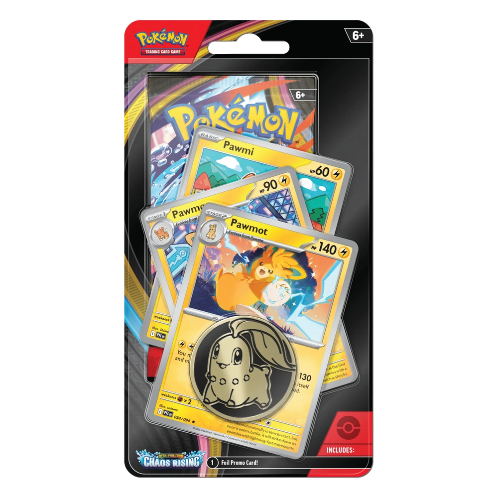 Pokémon: Mega Evolution - Chaos Rising Premium Checklane Blister: Pawmot
