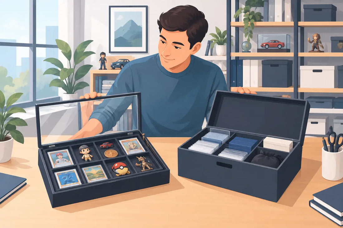 Displaybox eller samlarbox - vad passar bäst?