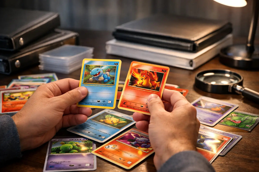 Skillnad mellan Pokémon språkversioner på kort