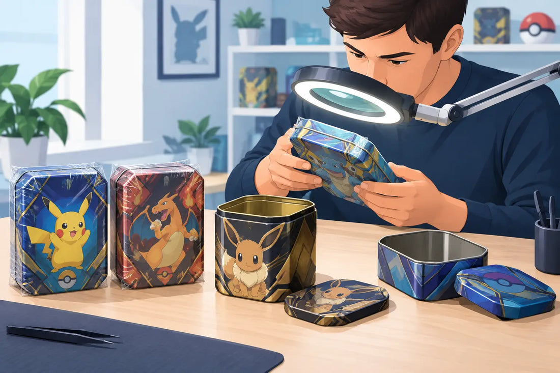 Är Pokémon tins förseglade? Så ser du skillnaden