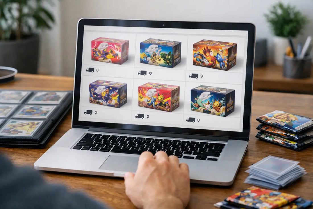 How to köpa pokemon boxar online