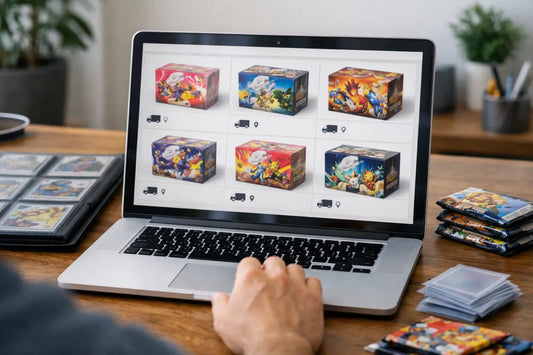 How to köpa pokemon boxar online