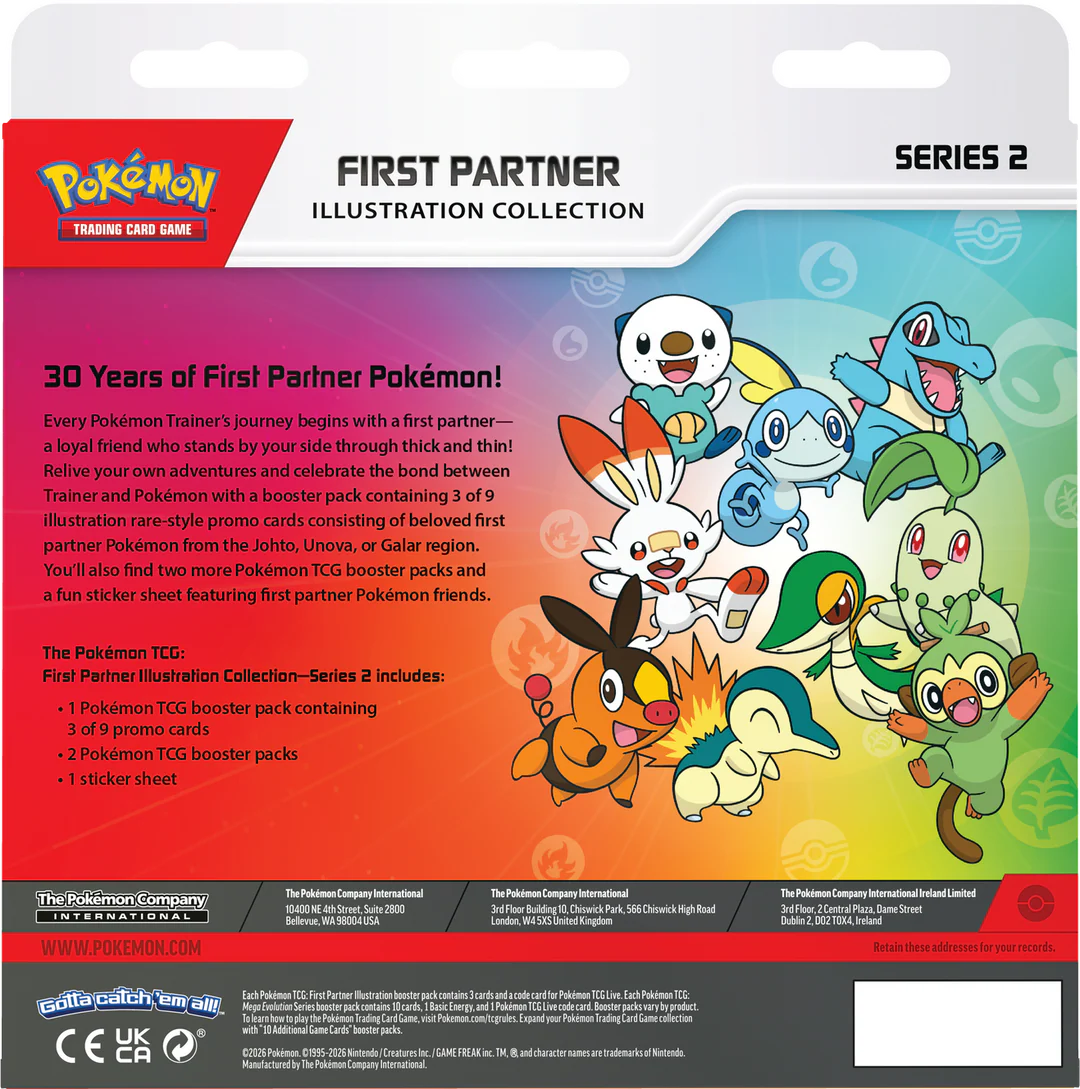 Pokemon TCG: First Partner Illustration Collection Series-2
