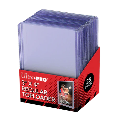 Ultra Pro: Clear Regular 3" x 4" Toploaders (25st)