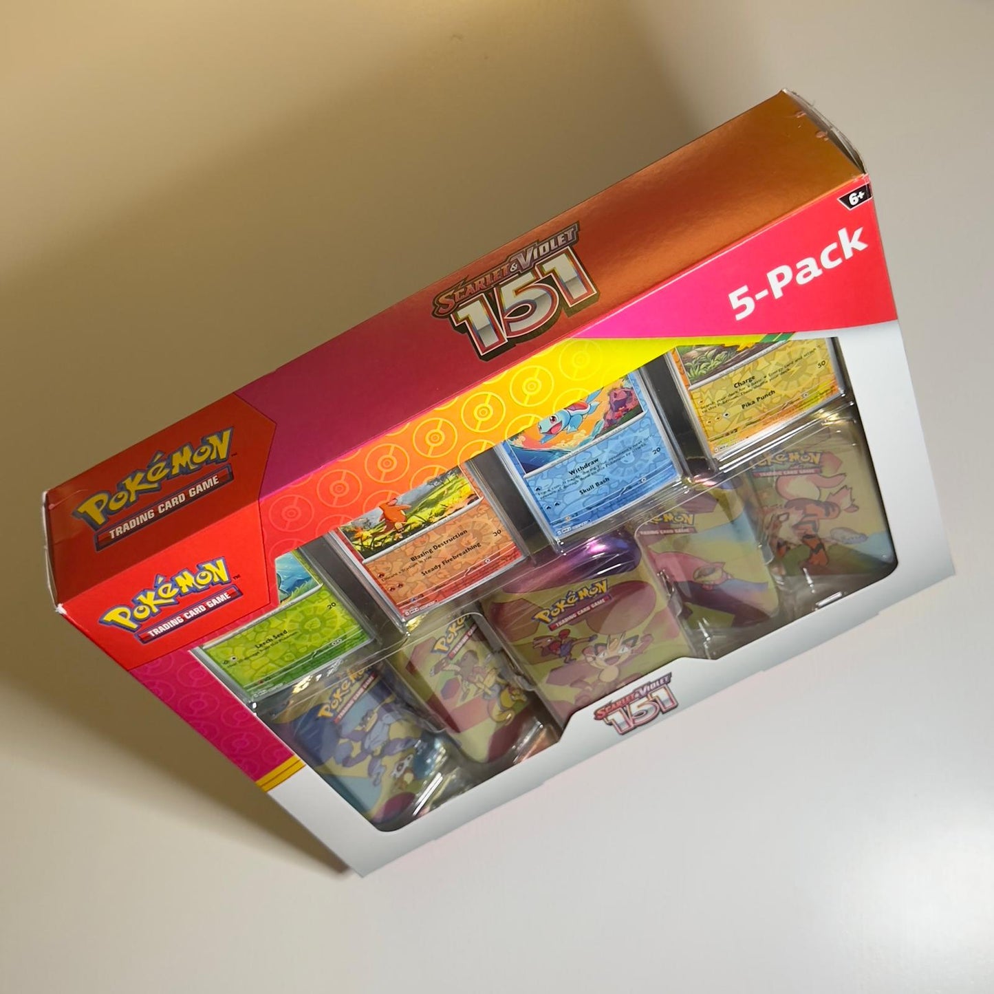 Pokemon Scarlet & Violet 151 Mini Tins 5 Pack Sealed