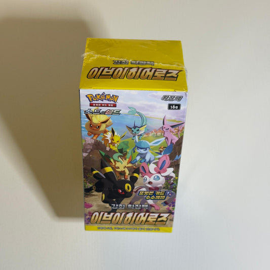Pokémon Sword & Shield: Eevee Heroes (s6a) Booster Box (30 Pack) (KOR)