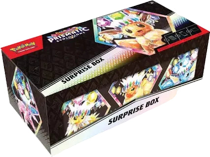 Pokemon Scarlet & Violet: Prismatic Evolutions Surprise Box (4 Pack)