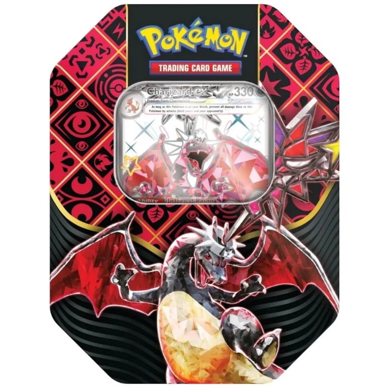 Pokémon Scarlet & Violet: Paldean Fates Tin - Shiny Charizard ex