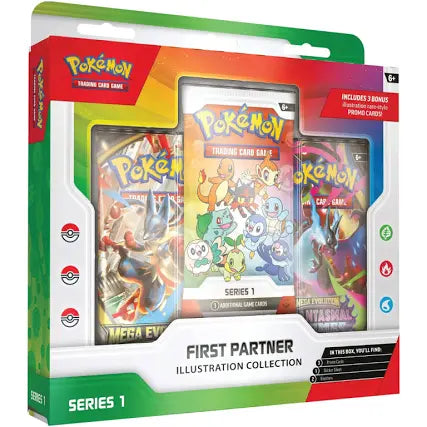 Pokémon: First Partner Illustration Collection Box (ENG)
